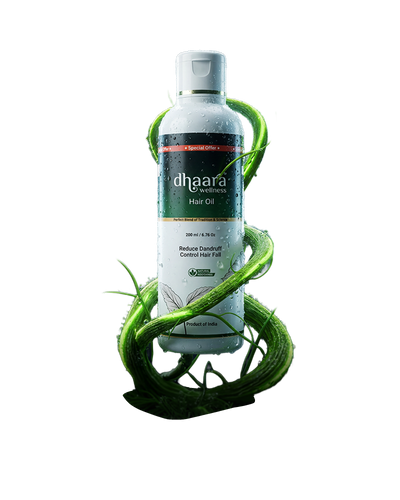 Center product bottle and vines mobile